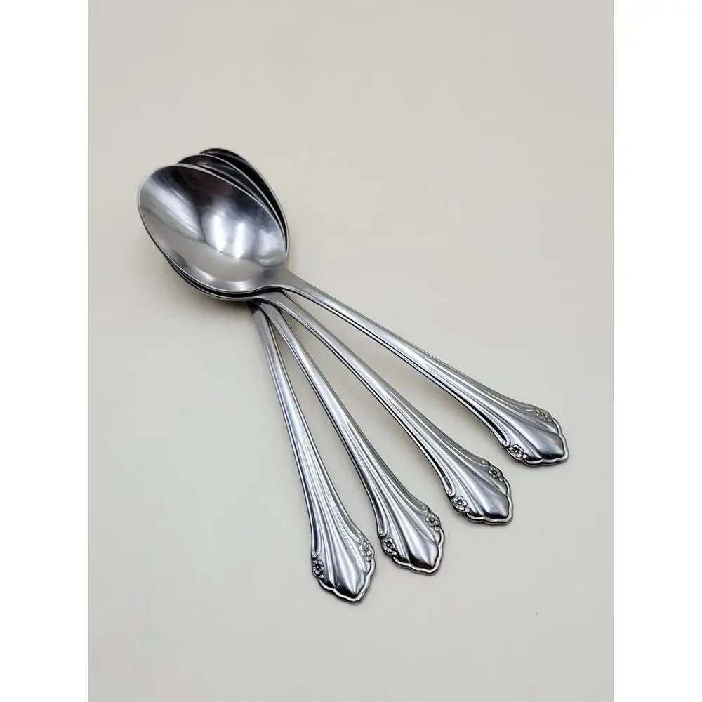 Oneida 1881 Rogers BITTERSWEET REPOSE Tablespoons Set of 4 USA